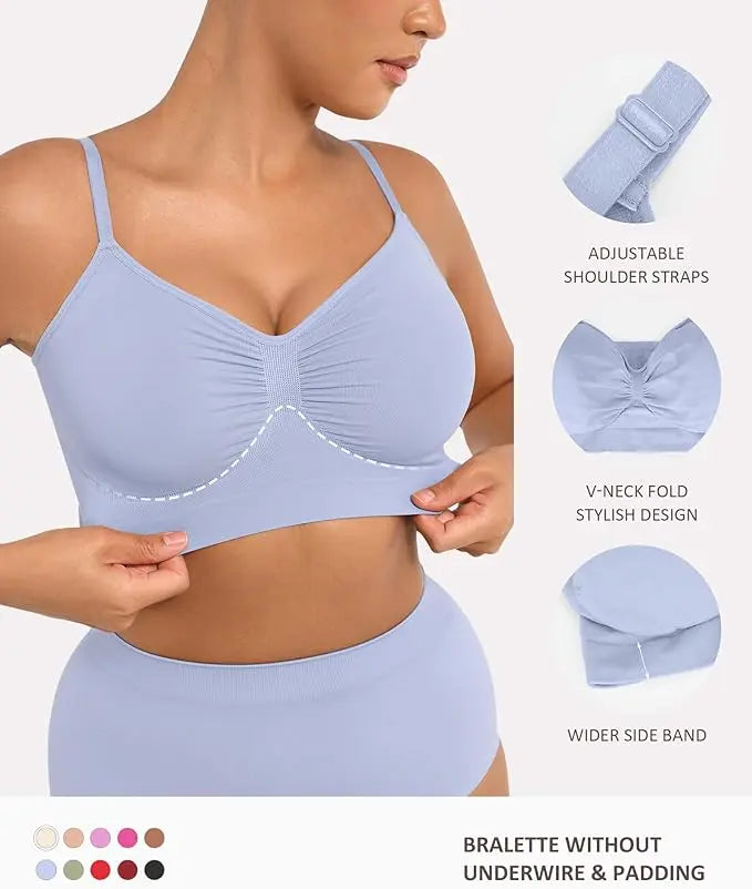 Wireless Bra Comfort Bralettes No Underwire