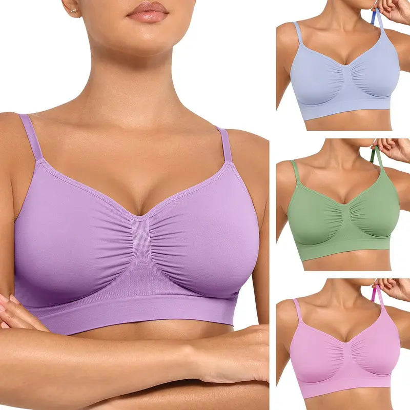 Wireless Bra Comfort Bralettes No Underwire