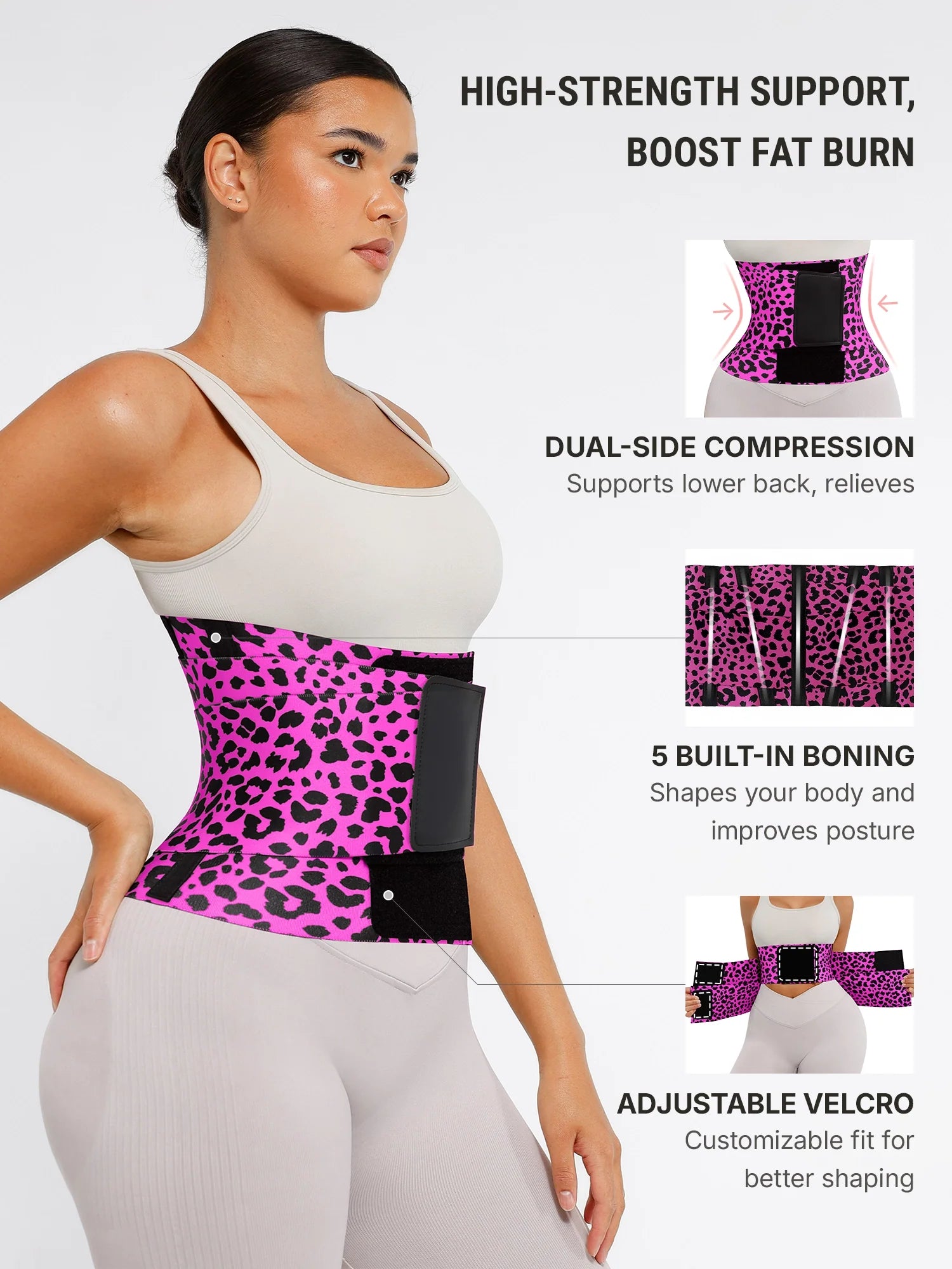 Waist Belt- Tummy Control Body Shaper Faja